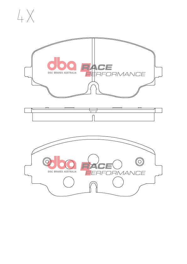DBA RP Race Performance Front Brake Pads