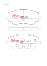 DBA RP Race Performance Front Brake Pads