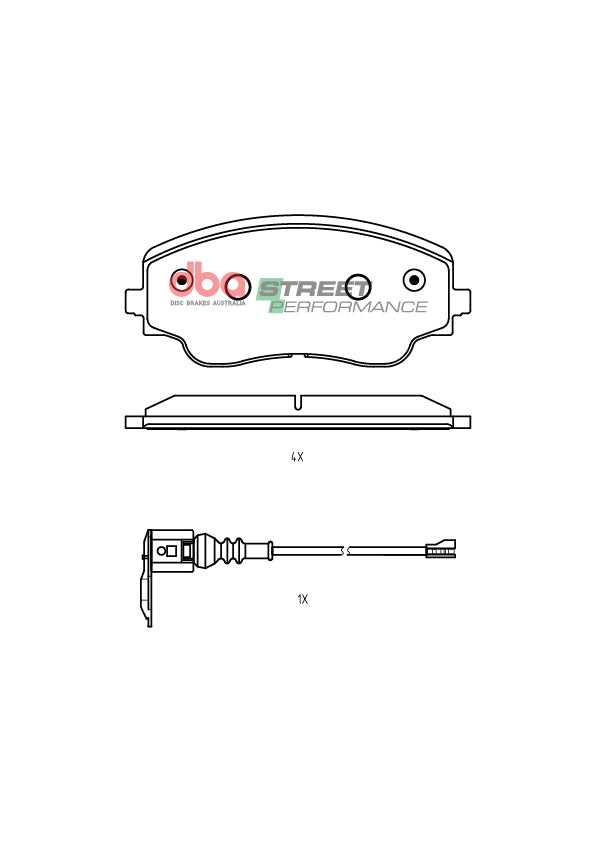 DBA SP Street Performance Brake Pads