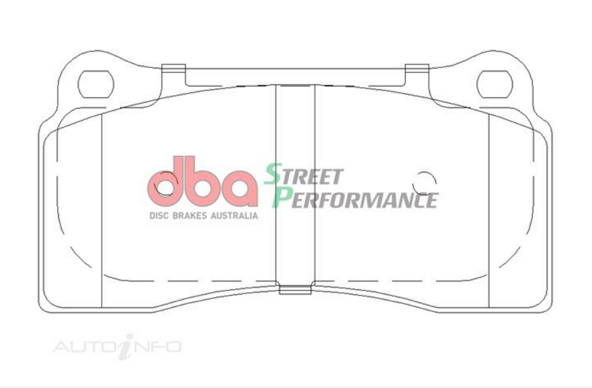 DBA SP Street Performance Front/Rear Brake Pads