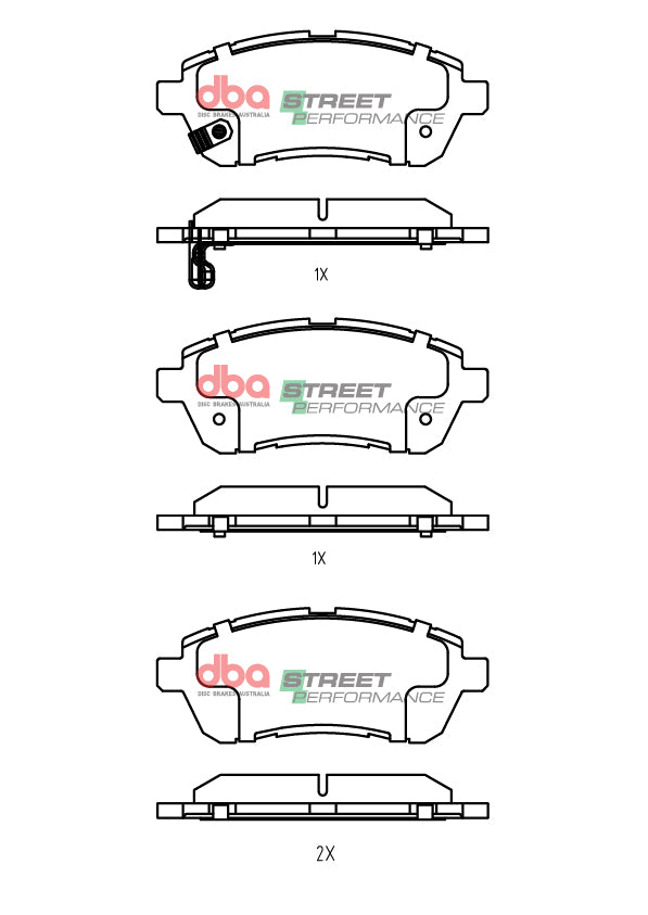 DBA SP Street Performance Brake Pads
