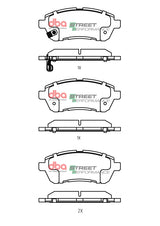DBA SP Street Performance Brake Pads