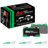 DBA SP Street Performance Front Brake Pads - Ford Focus XR5 Turbo/Mazda 3 MPS BK BL DB2176SP