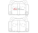 DBA SS Street Series OE Replacement Rear Brake Pads