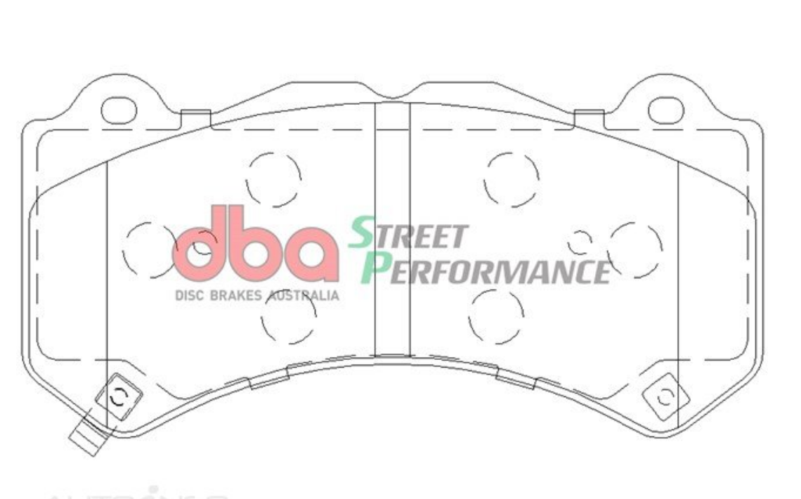 DBA SP Street Performance Front Brake Pads