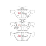 DBA SP Street Performance Rear Brake Pads