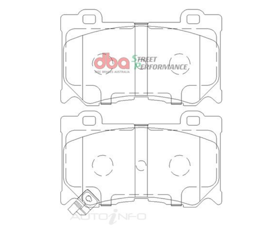 DBA SP Street Performance Front Brake Pads