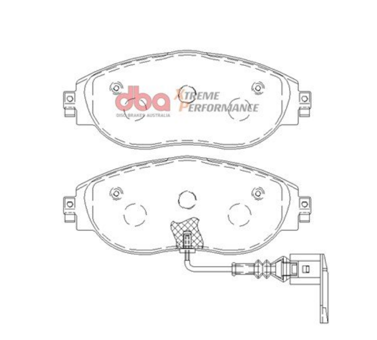 DBA SS Street Series OE Replacement Brake Pads