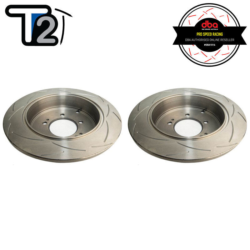 DBA T2 Slotted Rotors PAIR