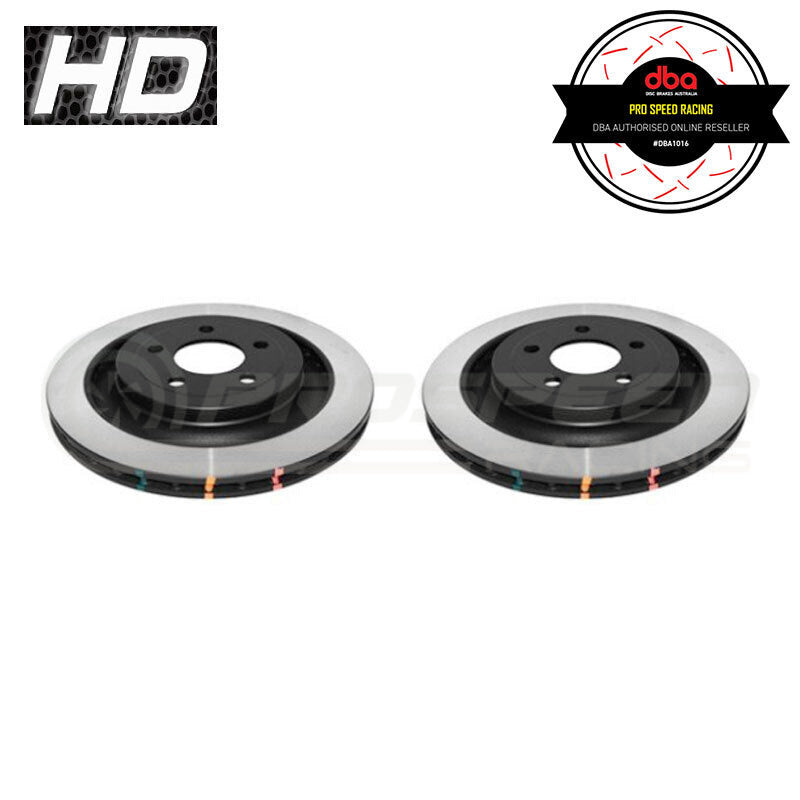 DBA HD 4000 Series Rear Rotors PAIR - Ford Mustang GT/Ecoboost FM/FM 15-19 DBA42165S | Pro Speed