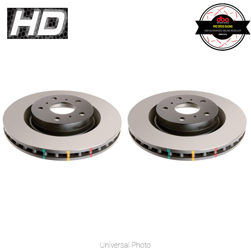 DBA 4000 HD Rotors PAIR - Jeep Wrangler JL 18+ 2.2TD/3.6L V6 (Front) DBA43212 | Pro Speed Racing