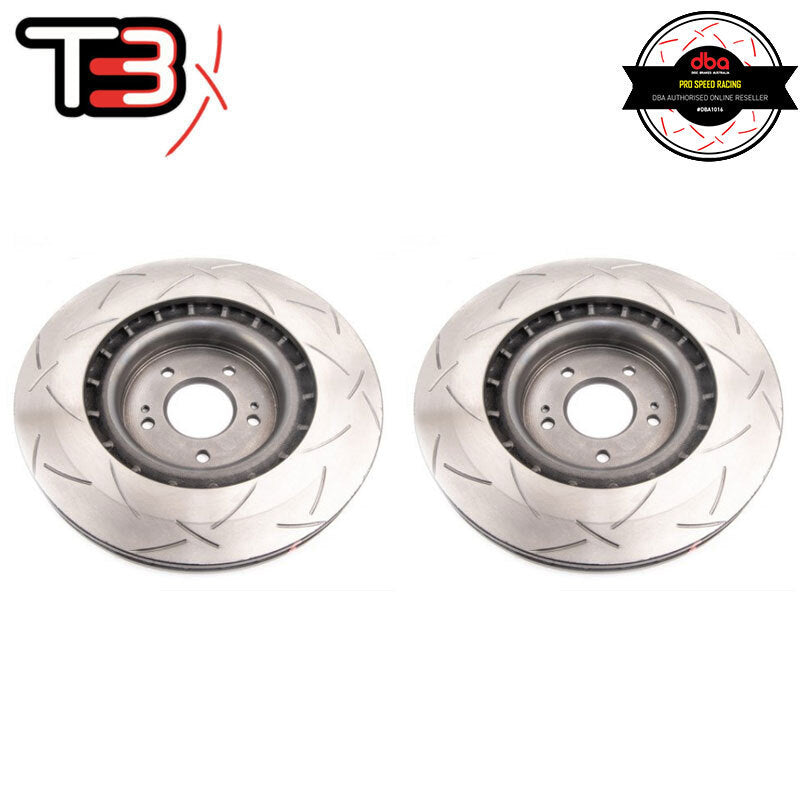 DBA T3 4000 Slotted Rotors PAIR