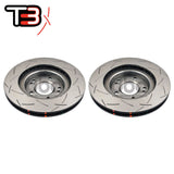 DBA T3 4000 Slotted Rotors PAIR - Mitsubishi Evo 4/Lancer Ralliart/Legnum VR4/Galant VR4 (Front, 294 x 24mm)