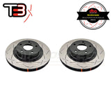 DBA T3 4000 Series Slotted Front Rotors PAIR - WRX/STI 94-98/WRX 08/Forester SF/Impreza/Toyota 86 GT