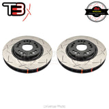 DBA T3 4000 Slotted Front Rotors PAIR - Toyota Altezza/Lexus GS300/IS200, IS300/SC400/SC430 DBA4748S
