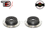 DBA T3 4000 Slotted Rear Rotors PAIR - Toyota Altezza/Lexus GS300/IS200, IS300/SC400/SC430 DBA4749S
