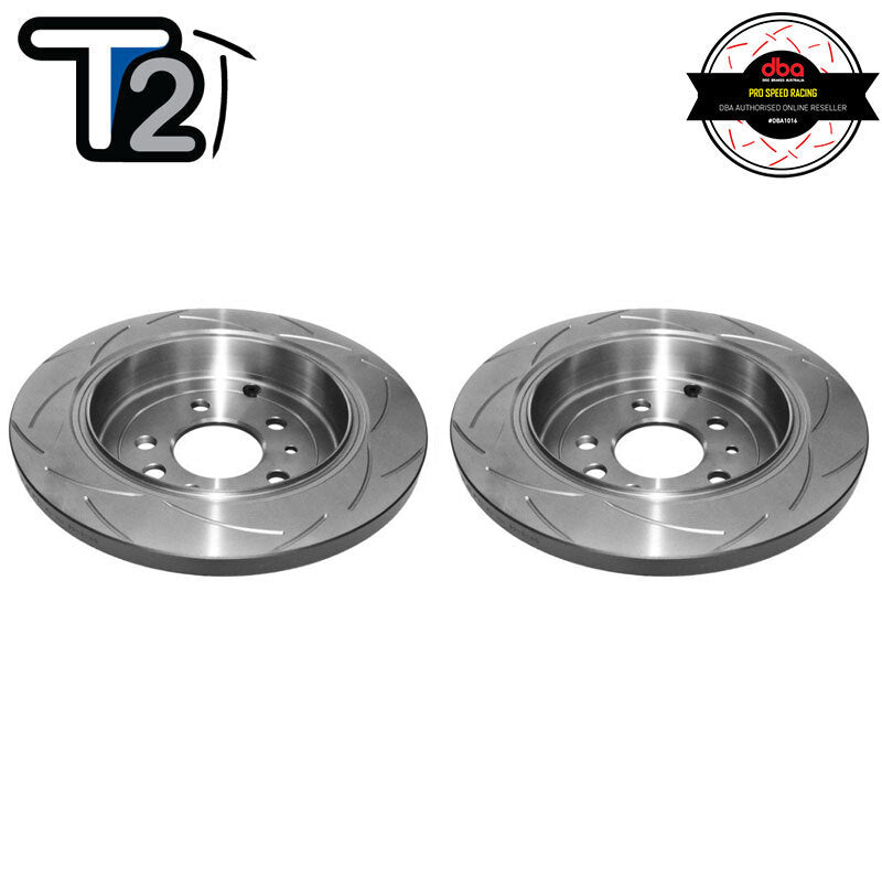 DBA T2 Street Slotted Rotors PAIR