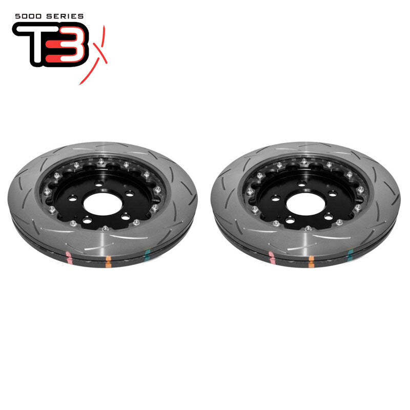 DBA T3 5000 2-Piece Slotted Rotors PAIR