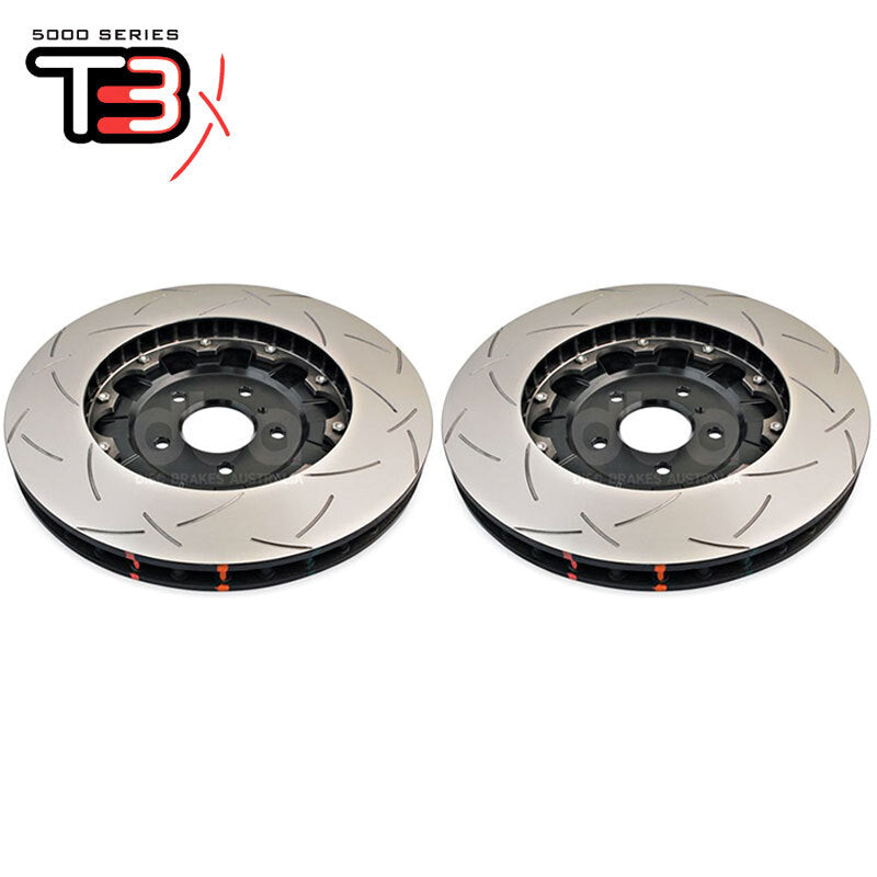 DBA T3 5000 2-Piece Slotted Rotors PAIR
