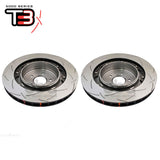 DBA T3 5000 2-Piece Slotted Rotors PAIR