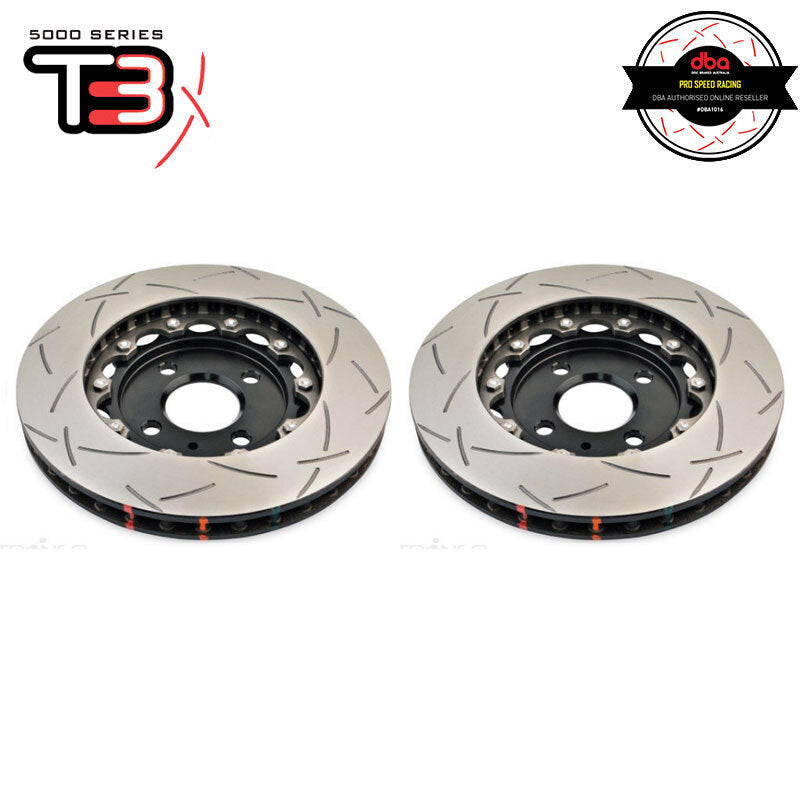 DBA T3 5000 2-Piece Slotted Rotors Pair