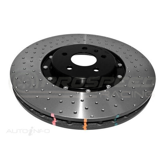 DBA T3 5000 Silver Series 2-Piece Slotted Front Rotors PAIR - Audi TTRS 8J DBA52842SLVS | Pro Speed