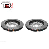 DBA Wave XD 5000 Silver 2-Piece Slotted Rotors PAIR
