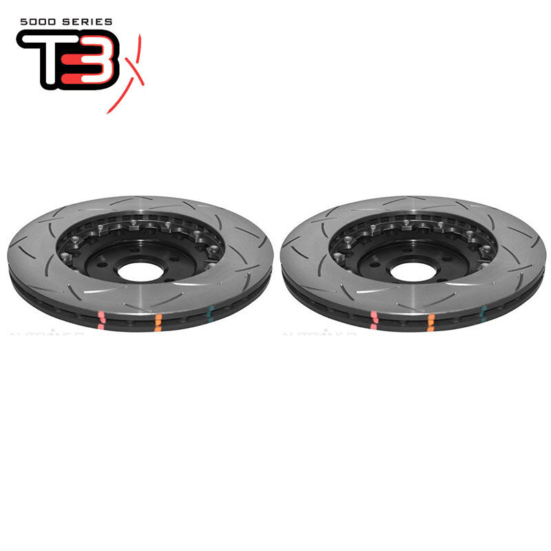 DBA T3 5000 2-Piece Slotted Rotors PAIR