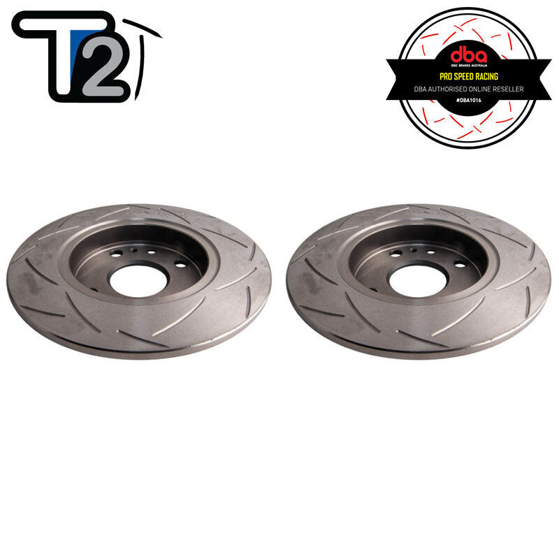 DBA T2 Street Slotted Rotors PAIR