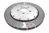 DBA XD 5000 Silver Series 2-Piece Slotted Front Rotor PAIR