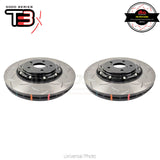 DBA T3 5000 2-Piece Slotted Rotors PAIR - Toyota GR Yaris/GR Corolla Front 356x28mm DBA53922BLKS