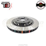DBA T3 5000 XD 2-Piece Drilled/Dimpled Rotor SINGLE GR Yaris/Corolla XPA16R 356x28mm DBA53922BLKXD