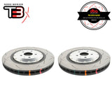 DBA T3 5000 Slotted Rotors Silver Audi RS3 RSQ3 20+/Cupra Front 374x36mm DBA53932SLVS