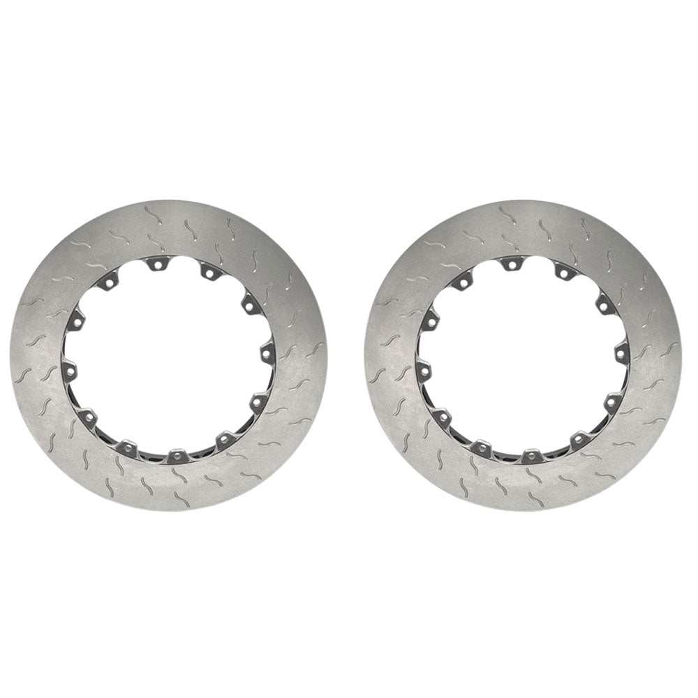Alcon Replacement S Groove Rotor Rings PAIR - 365x34mm PCD 252x12