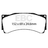 EBC SR21 Sintered Race Brake Pads