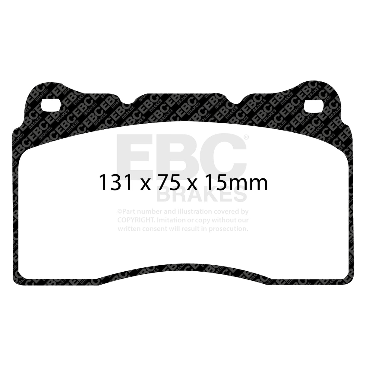 EBC Redstuff Ceramic Front Brake Pads