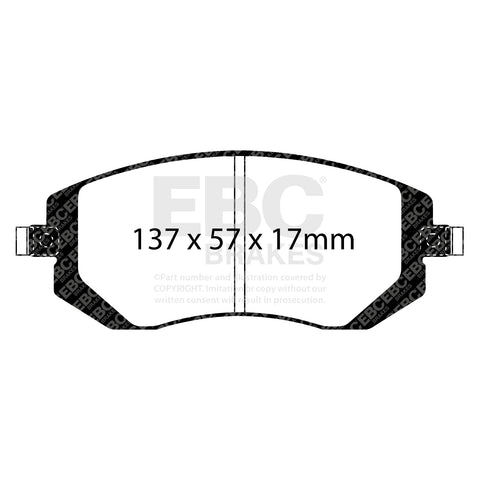 EBC Redstuff Front Brake Pads