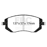 EBC Redstuff Front Brake Pads