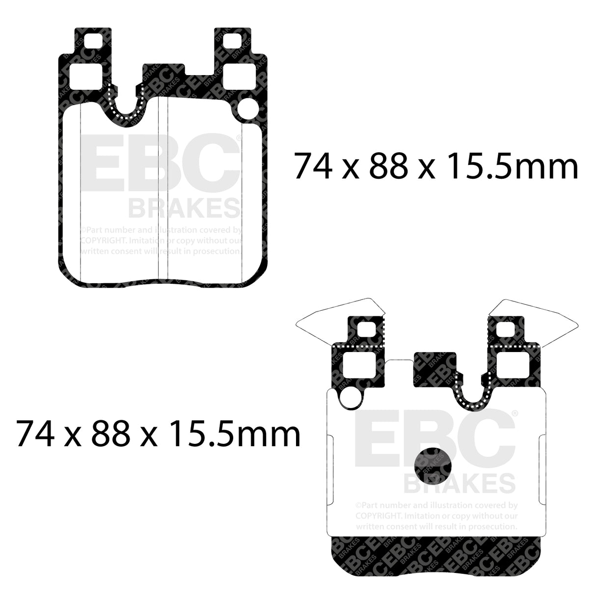 EBC RP-1 Race Brake Pads
