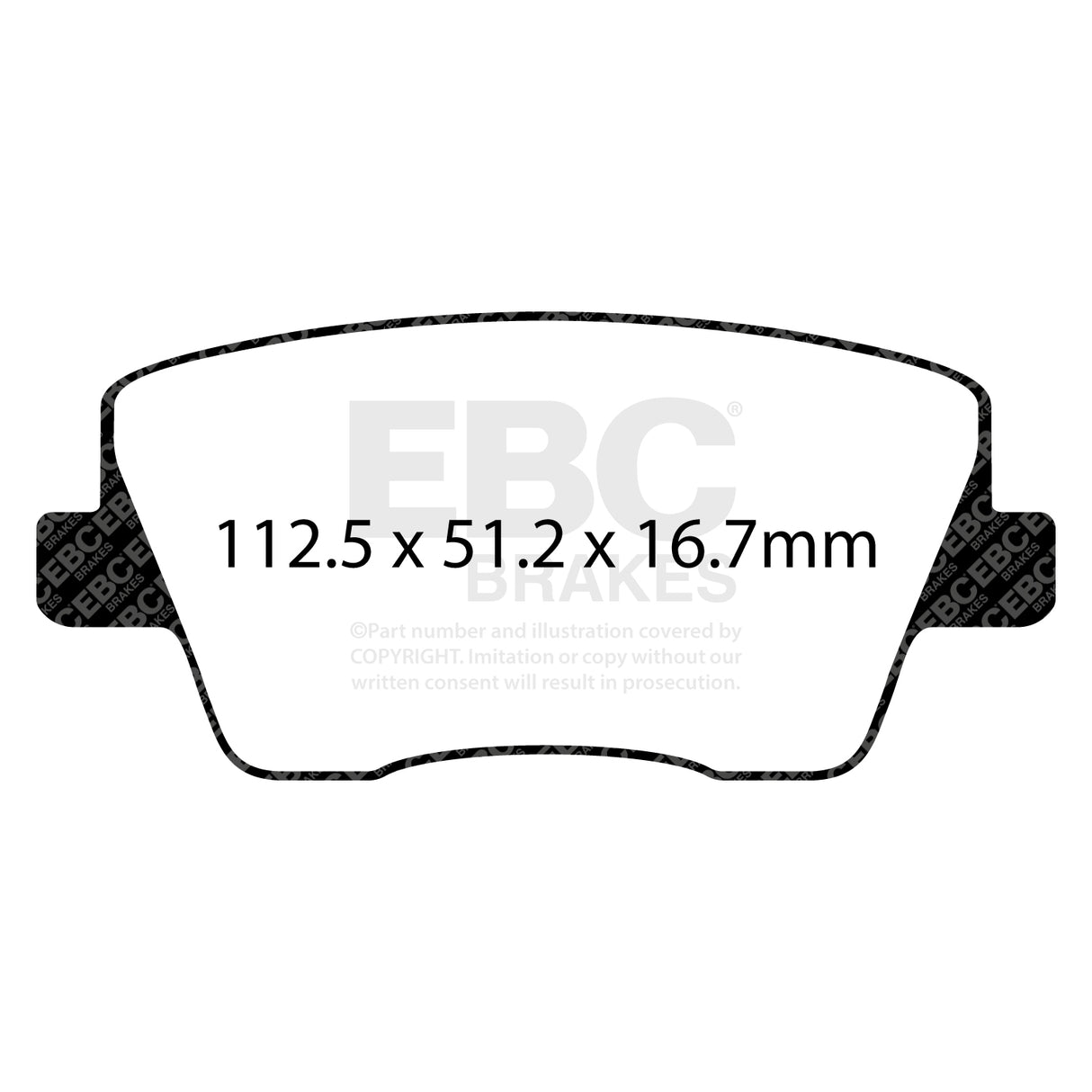 EBC Yellowstuff 4000 Series Brake Pads