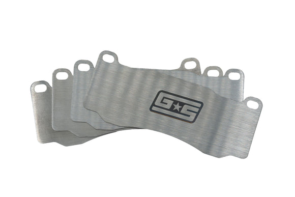 Grimmspeed Titanium Front Brake Shim Set
