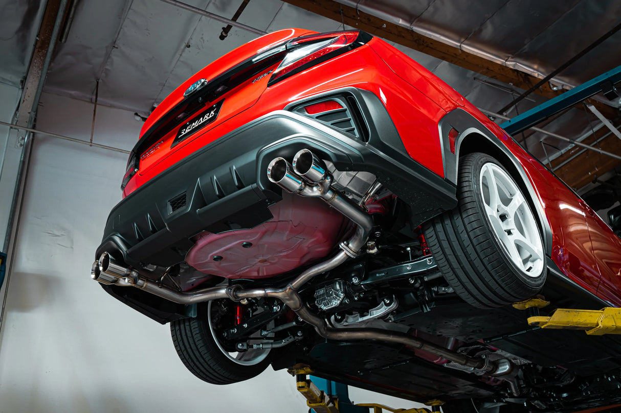 Remark Axle Back Exhaust System - 3.5" Tips