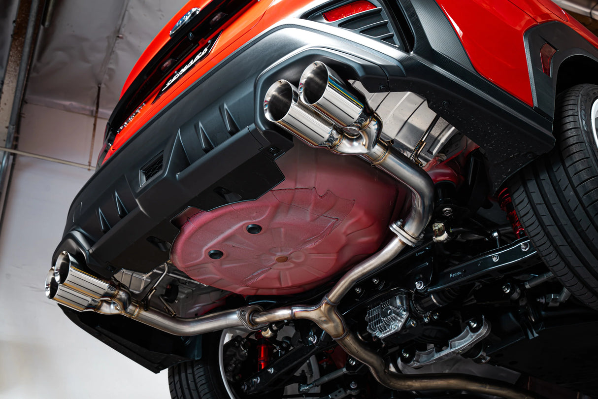 Remark Axle Back Exhaust System - 4" Tips