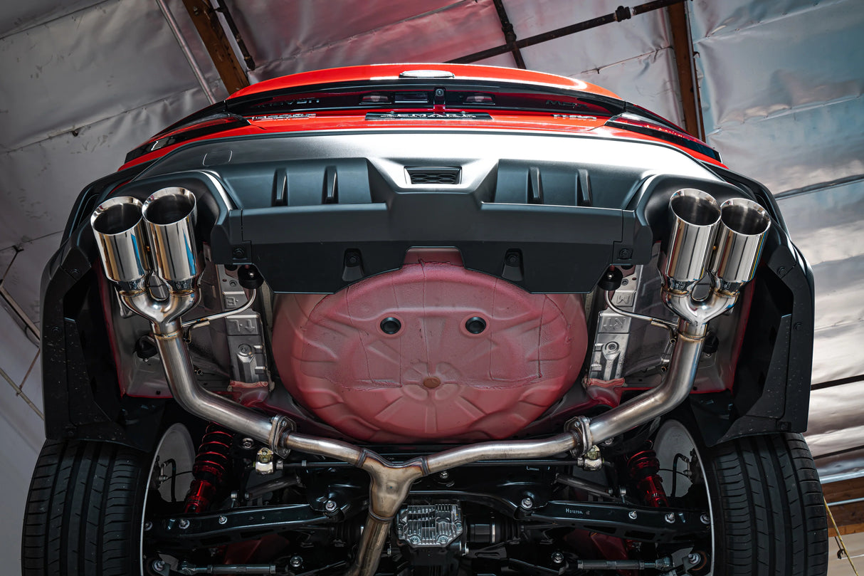 Remark Axle Back Exhaust System - 4" Tips
