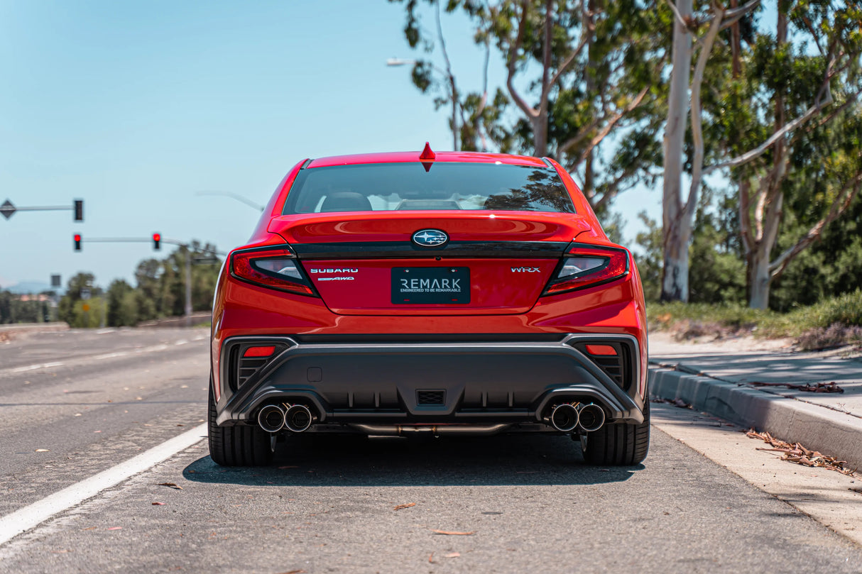 Remark Axle Back Exhaust System - 4" Tips