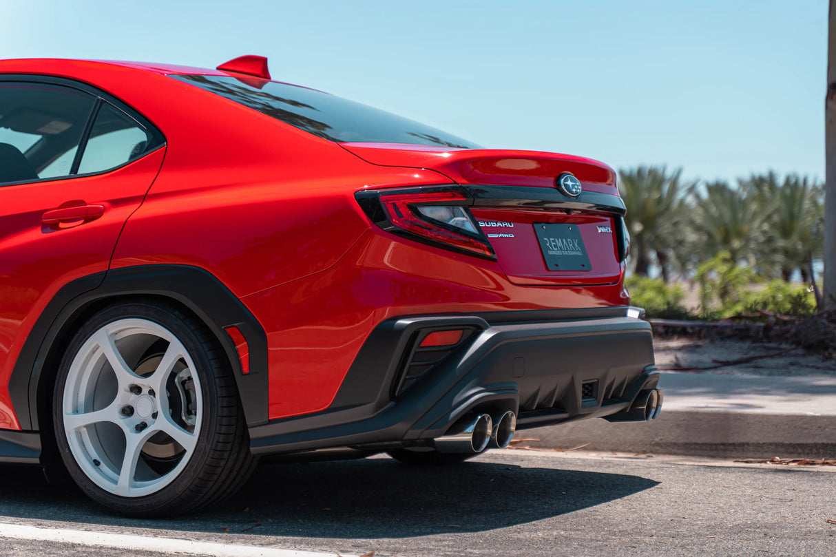 Remark Axle Back Exhaust System - 4" Tips