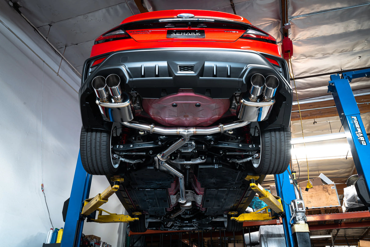 Remark Sports Touring Non-Resonated Cat Back Exhaust System