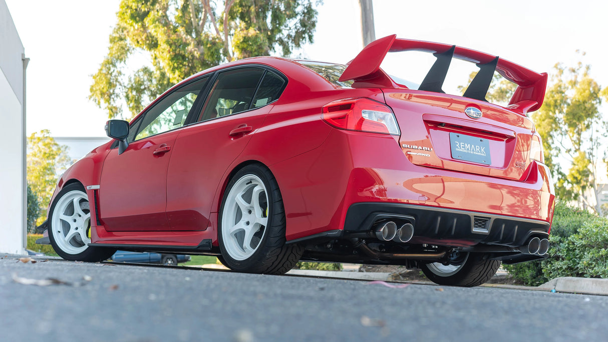 Remark Axle Back Exhaust System - 4" Tips