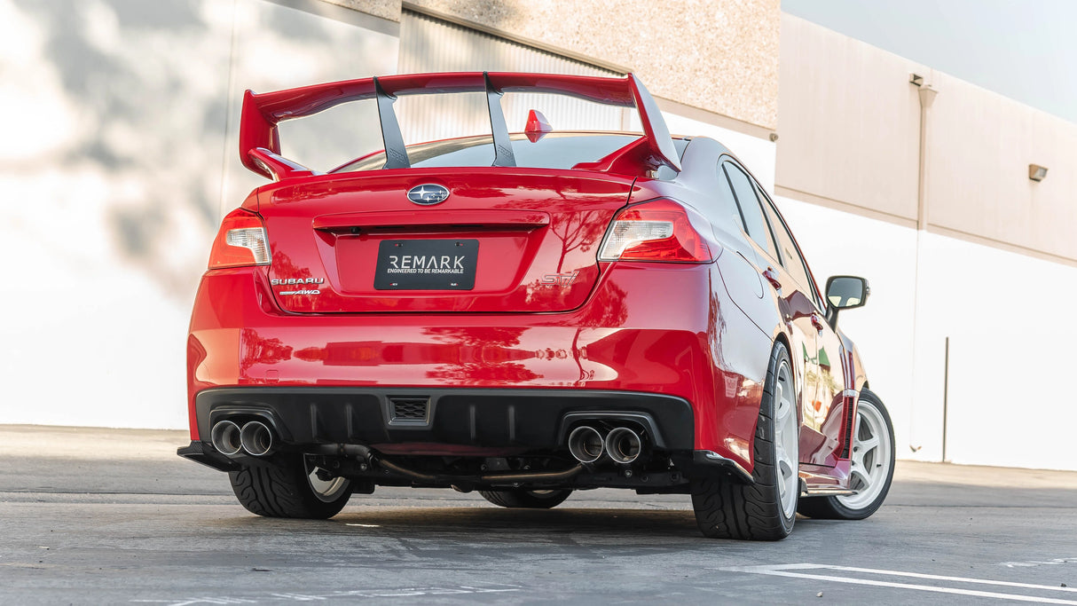 Remark Axle Back Exhaust System - 4" Tips