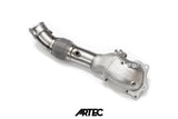 Artec V1 3.5" Cast Dump + Front Pipe